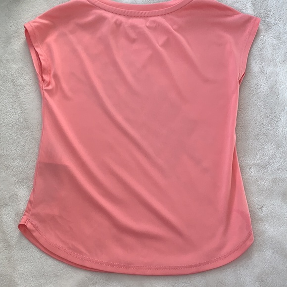 Nike Coral Pink & Blue Dri-Fit Tee T-shirt 3T EUC - Picture 7 of 10